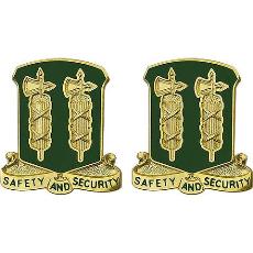 327th Military Police Battalion Unit Crest (Safety And Security)